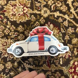 Kiel James Patrick holiday sticker